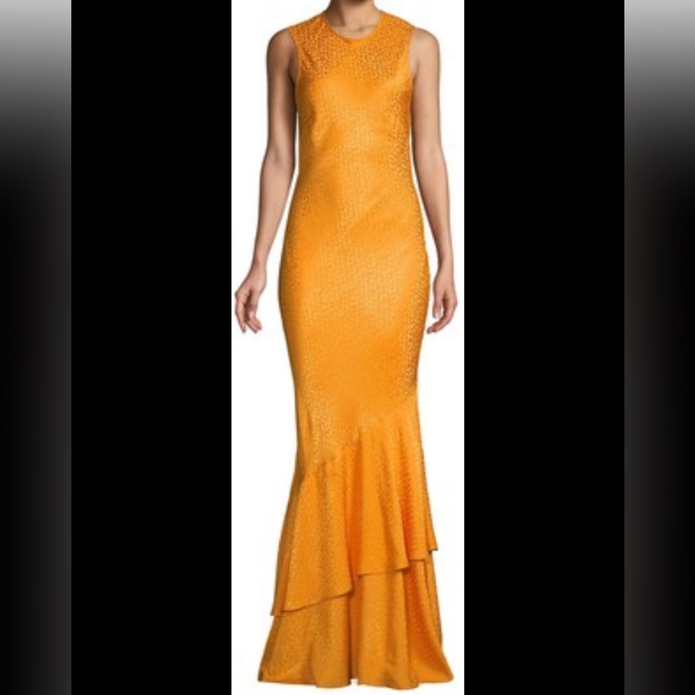 Rebecca Vallance Isabella Leopard Print Maxi Dress, 12